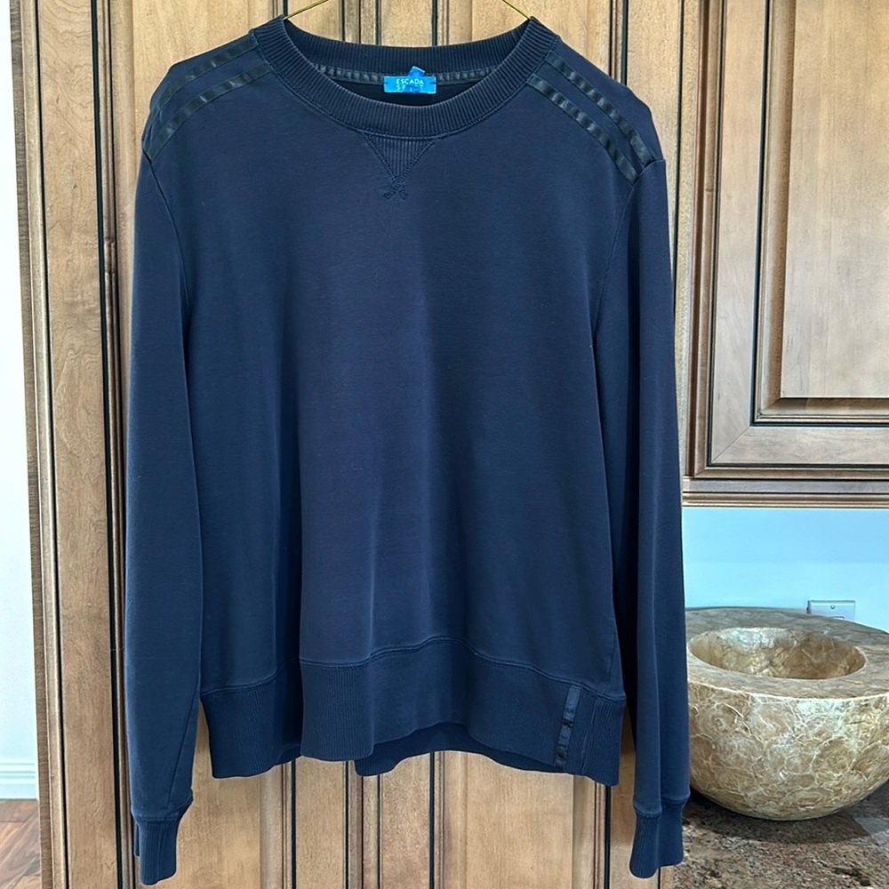Escada sport long sleeve sweatshirt. Size large